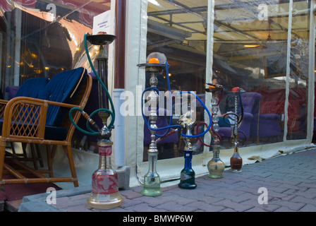 Nargile Wasser Rohre Beyoglu-Istanbul-Türkei-Europa Stockfoto