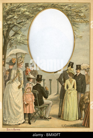 Zierrahmen - die Parade Park Church Stockfoto