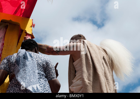 Hare-Krishna-Festival der Streitwagen, Trafalgar Square, London, 20. Juni 2010, UK Stockfoto