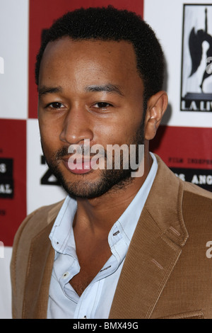 JOHN LEGEND WAITING FOR SUPERMAN SCREENING auf der LOS ANGELES FILM FESTIVAL die Innenstadt von LOS ANGELES CA 21. Juni 2010 Stockfoto