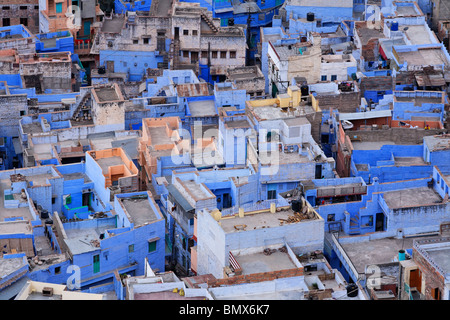 Die blaue Stadt Jodhpur, Rajasthan, Indien Stockfoto