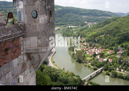 Ancien Régime Festung Burg Stein Zitadelle Turm Stockfoto