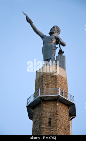 Die Vulcan-Statue an Vulcan Park & Museum, Birmingham, Alabama, USA Stockfoto