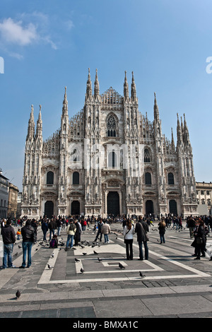 Duomo di Milano, Mailänder Dom, Mailand, Lombardei, Italien, Europa Stockfoto