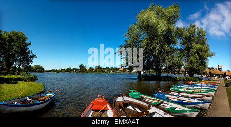 Thorpeness Meare in Suffolk. Stockfoto