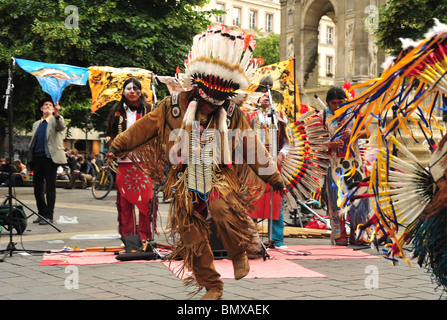 Fete De La Musique ist ein Musikfestival, das jedes Jahr am 21. Juni in Frankreich stattfindet. Stockfoto