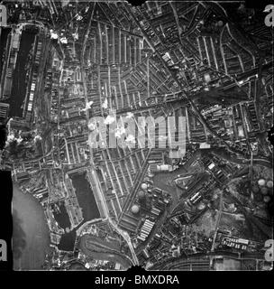 London Blitz Luftwaffe Bombardierung Raid Stockfoto