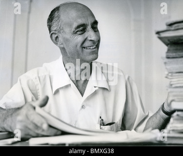 Italienische Physiker ENRICO FERMI (1901-1954), die auf der Kernphysik gearbeitet Stockfoto