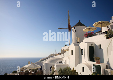 Griechenland, Cyclades, Santorini, Oia Stadt Boutique Hotel Stockfoto