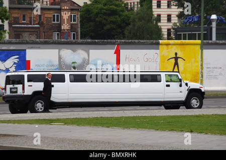 East Side Gallery Berlin Stockfoto