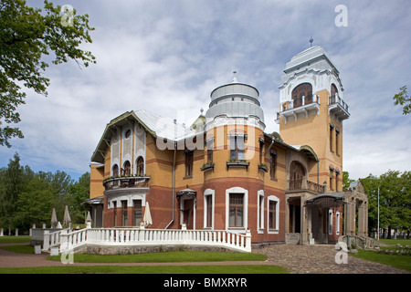 Pärnu, Estland Ammende Villa (Jugendstil), traditionelle Häuser, historische, antike, Jugendstil-Gebäude Stockfoto