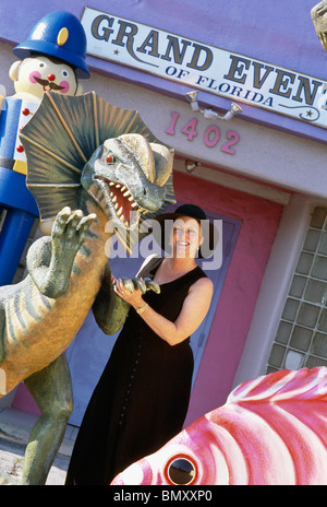 Weibliche Kleinunternehmer Stockfoto