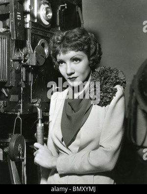 CLAUDETTE COLBERT Französisch stammende US-Schauspielerin (1903-1996) Stockfoto