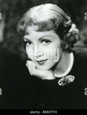 CLAUDETTE COLBERT Französisch stammende US-Schauspielerin (1903-1996) Stockfoto