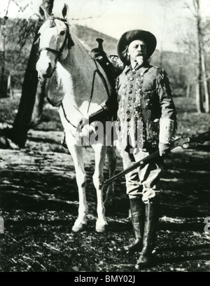 WILLIAM "BUFFALO BILL" CODY (1846-1917) US Soldat und showman Stockfoto