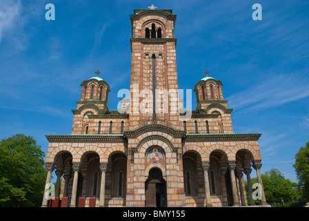 Sveti Marko Kirche Mitteleuropa Belgrad Serbien Stockfoto