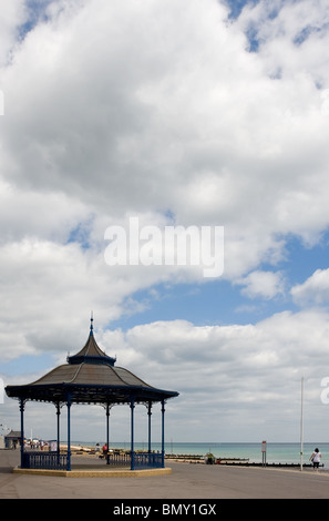 Der musikpavillon an der Küste von Bognor Regis West Sussex. Stockfoto