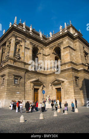 Opera House entlang der Andrassy Utca Straße Budapest Ungarn Mitteleuropa Stockfoto