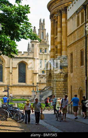 Brasenose Lane, Oxford, England Stockfoto