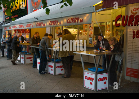 Berühmten Curry 36 Wurst Restaurant Kreuzberg West Berlin Deutschland Europa Stockfoto