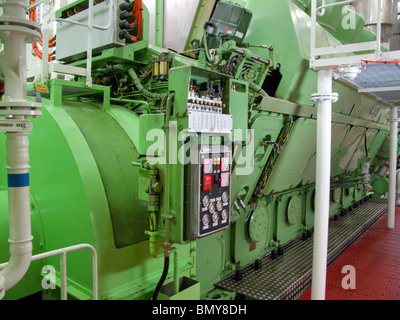 Eurodam Kreuzfahrt Schiff Maschinenraum Stockfoto