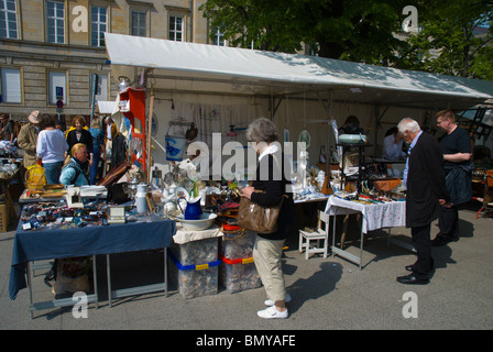 Strasse des 17 Juni Antiquitäten und floh Markt Tiergarten Berlin Deutschland Europa Stockfoto