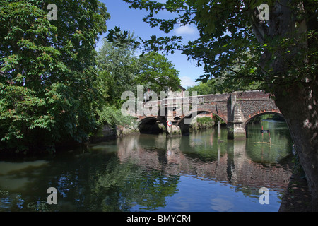 Bischöfe Brücke Norwich Stockfoto