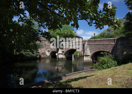 Bischöfe Brücke Norwich England Stockfoto