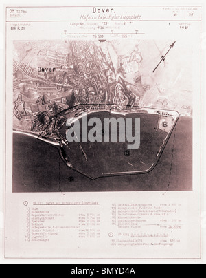 Hafen von Dover - Kent 20. November 1939 Stockfoto