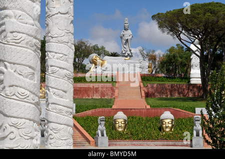 Bhuddha Eden Garten, eine portugiesische erstellt von dem Millionär Joe Berardo in Bombarral, Portugal Stockfoto