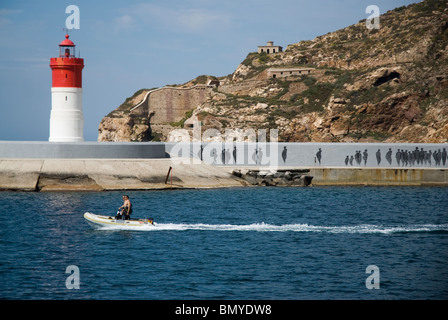 Barco Turistico CARTAGENA CIUDAD Region Murcia ESPAÑA Touristenboot CARTAGENA Stadt Murcia Region Spanien Stockfoto