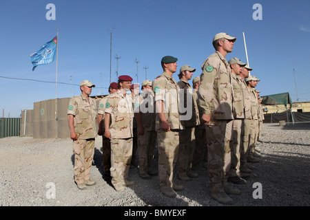 Niederländische Truppen in Uruzgan, Afghanistan Stockfoto