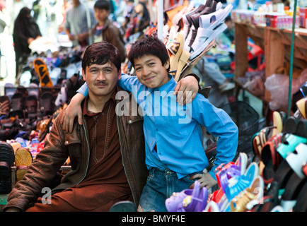 Basar in Mazar-i-Sharif, Afghanistan Stockfoto