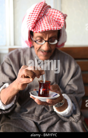 Teeladen in Kuwait-Stadt Stockfoto