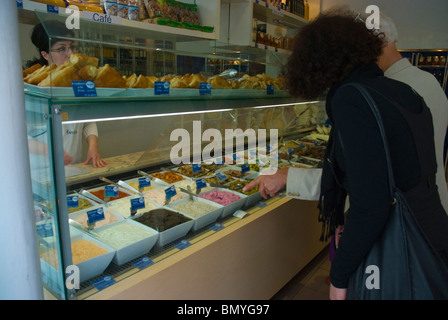 Dellicatessen Shop Le Marais Bezirk Paris Frankreich Mitteleuropa Stockfoto