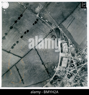 Basis, Nr. Bury St. Edmunds - Suffolk 1940-Flugplatz Stockfoto