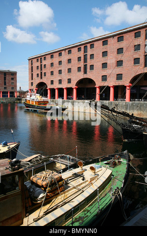 Das Albert Dock einer der wichtigsten Sehenswürdigkeiten Liverpools Stockfoto