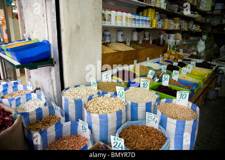 Levinski Markt in Tel Aviv - Florentin Viertel Stockfoto