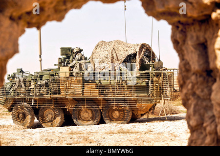 US-Soldaten führen eine Kampf Patrouille in Afghanistan. Stockfoto