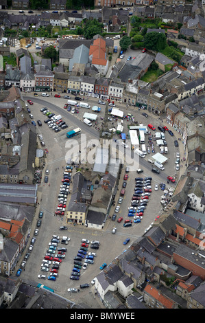 Marktplatz, Richmond, North Yorkshire, Nordengland Stockfoto