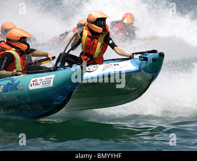 Powerboat P1-Grand-Prix von Malta. Thundercat Racing. Stockfoto