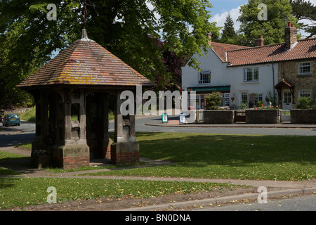 BURTON LEONARD DORF NORTH YORKSHIRE VEREINIGTES KÖNIGREICH UK Stockfoto