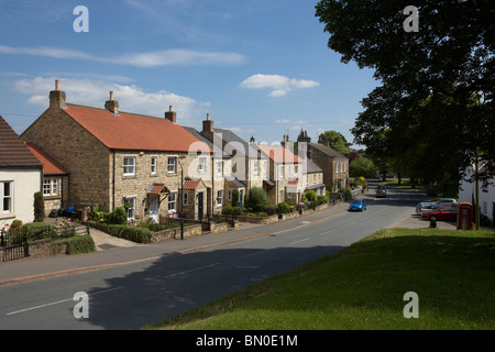 BURTON LEONARD DORF NORTH YORKSHIRE VEREINIGTES KÖNIGREICH UK Stockfoto