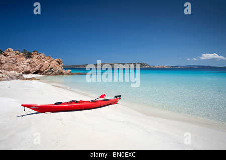 Cala Ciaccaro, Cala Soraia, Isola di Spargi Insel La Maddalena (OT), Sardinien, Italien, Europa Stockfoto