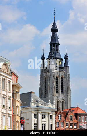 Die Kirche Saint-Martin in Kortrijk, Belgien Stockfoto