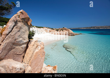 Cala Ciaccaro, Cala Soraia, Isola di Spargi Insel La Maddalena (OT), Sardinien, Italien, Europa Stockfoto