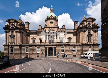 Ehemaligen Hauptsitz der Bank of Scotland in Edinburgh, Schottland Stockfoto