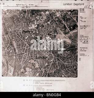 London - Deptford 3. September 1939 Pumping Station & Kent Wasserwerk Stockfoto