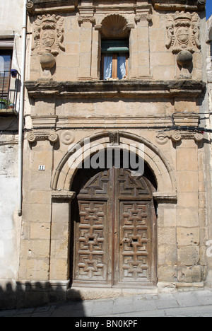 altes Stadthaus, Cuenca, Cuenca Provinz Kastilien-La Mancha, Spanien Stockfoto