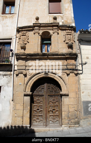 altes Stadthaus, Cuenca, Cuenca Provinz Kastilien-La Mancha, Spanien Stockfoto